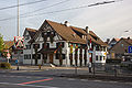 Bahnübergang vor dem Haus zum Ochsen