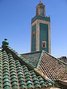 Minaret de la grande mosquée de Meknès
