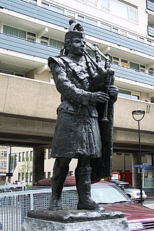 Denkmal der 15th (Scottish) Division in Tilburg