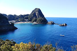 Port of Kumomi and Mount Eboshi