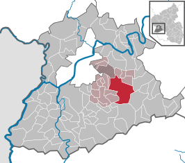 Kaart van Osburg