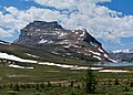 Redoubt Mountain from Skoki valley area