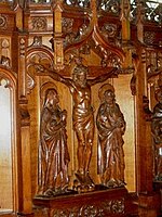 The reredos in St Paul’s Chipperfield