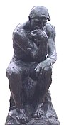 Hugsuðurinn eftir Auguste Rodin.