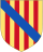 Royal Coat and Shield of Majorca c.1276-14th Century.svg