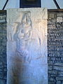 Розафа и её ребенок. Памятник в Шкодерской крепости