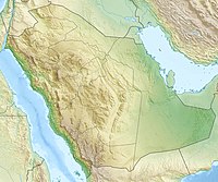 അബു ക്യുബേസ് പർവ്വതം is located in Saudi Arabia