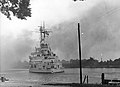 SMS Schleswig-Holstein, który 1 września nad ranem ostrzelał polską placówkę na Westerplatte.