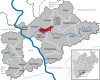 Lage der Stadt Siegburg im Rhein-Sieg-Kreis