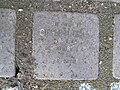 der Stolperstein für Siegbert Cohen