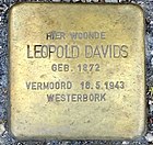 Stolperstein für Leopold Davids