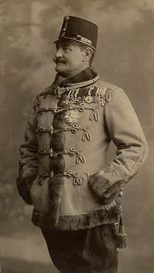 Generálmajor Árpád Tamásy (1910)
