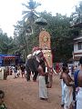 Thalikunnu shiva temple Procession