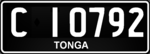 Тонга номерной знак graphic.png