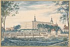 Вид замка в Дессау. 1820. Бумага, акварель. Метрополитен-музей, Нью-Йорк