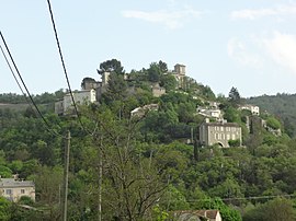 The village of Brunet, seen from the north