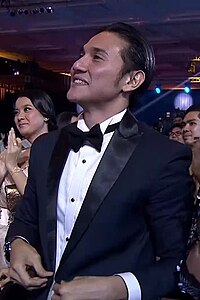 Bastian at the 2015 Indonesian Film Festival