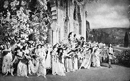 Wagner's "Parsifal" Flower Maidens 1917