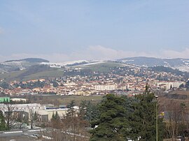 A view over La Talaudière