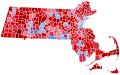 1952 United States presidential election in Masssachusetts by Municipality