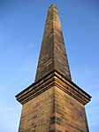 AM Nelsons Monument, Glasgow Green, at sunset.JPG