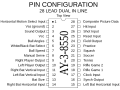 AY-3-8550 pinout, used on the 402