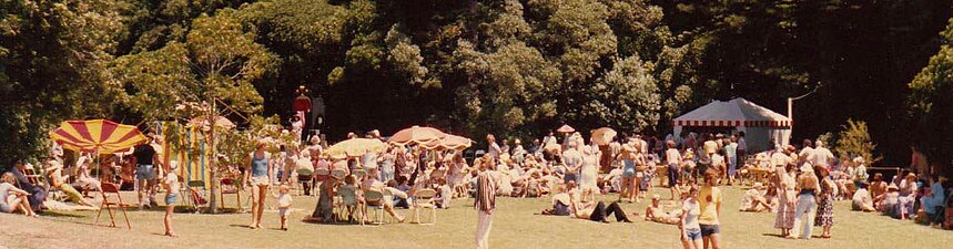 Summer event in the Dell in 1979