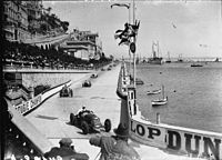 After the start of the 1931 Monaco Grand Prix