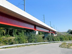 Viaduc du Pertuis de la LGV Rhin-Rhône