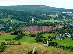 Kahleberg a pinka v Altenbergu