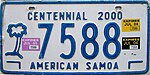 Номерной знак Американского Самоа 2006.jpg