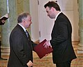 Andrzej Duda i Lech Kaczyński