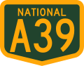 National highway marker