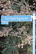 Torfwerkgasse in Zehmemoos