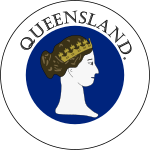 Badge of Queensland (1870–1876)