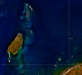 Satellietfoto van Barroweiland