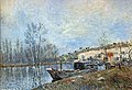 Alfred Sisley : Les Bords du Loing vers Moret, 1883, fondation Bemberg.