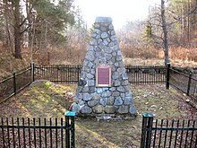 Battle of Bloody Creek (1757) monument BloodyCreek1757 NS Monument.jpg