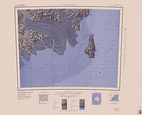 Cartographie de l'île Coulman.