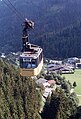 Маятниковая канатная дорога в Целль-ам-Зее в австрийских Альпах