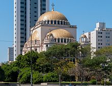 Metropolitan Orthodox Cathedral, Vila Mariana, Sao Paulo Catedral Metropolitana Ortodoxa de Sao Paulo (cropped).jpg