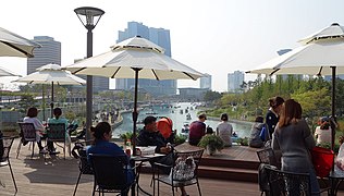 Central Park Patio View of Lake