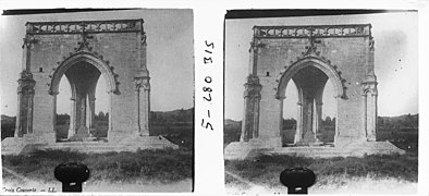 Le monument en 1915