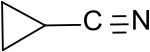 Strukturformel von Cyclopropancarbonitril