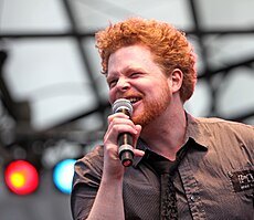 Daniel Lindström at the National Day celebrations 2009.jpg