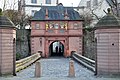 Brückenhaus und Brücke über den Schlossgraben