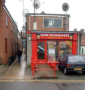 English: Done Bookmakers - The Bonus King. Bet...