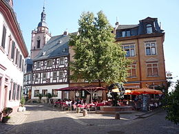 Die historiese middestad van Eltville am Rhein