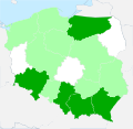 Występowanie kruszczyka sinego w Polsce.