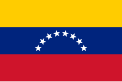 Flagge Venezuelas